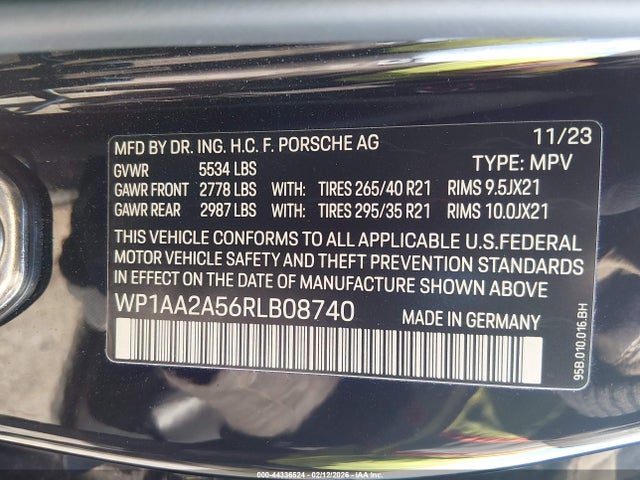 2024 PORSCHE MACAN WP1AA2A56RLB08740 Photo 8