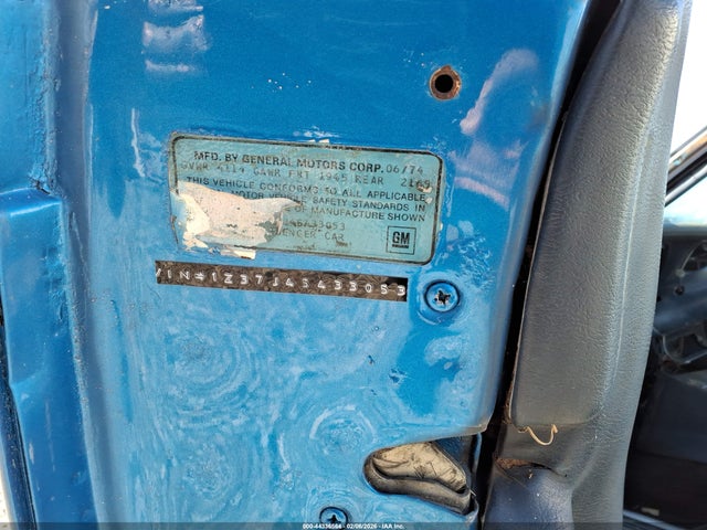 Aukcja sprzedaży 1974 Chevrolet Corvette, vin: 1Z37J4S433053, numer aukcji: 44336564
