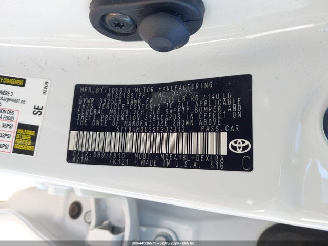 Toyota COROLLA LE 2025 5YFB4MDE2SP302313 Image 9