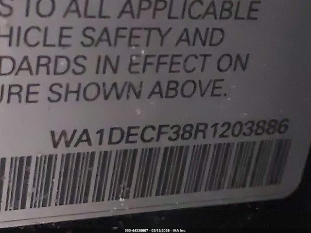 2024 AUDI Q3 WA1DECF38R1203886 Photo 8