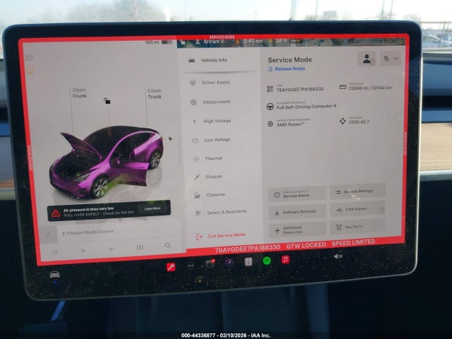 2023 TESLA MODEL Y 7SAYGDEE7PA188330 Photo 6