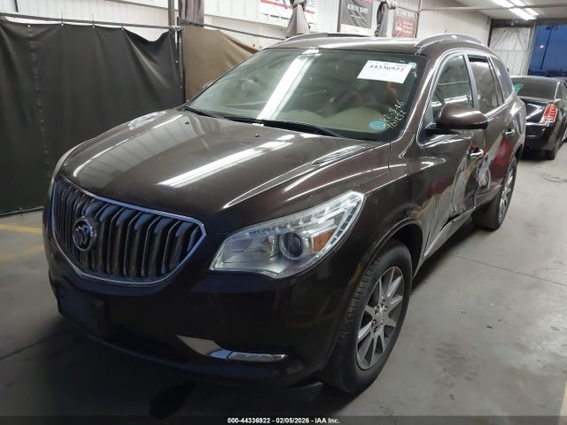 2015 Buick Enclave Leather მანქანა იყიდება აუქციონზე, vin: 5GAKRBKD3FJ161232, აუქციონის ნომერი: 44336922
