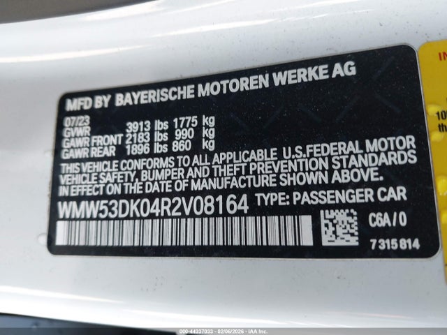 2024 MINI HARDTOP WMW53DK04R2V08164 Photo 8