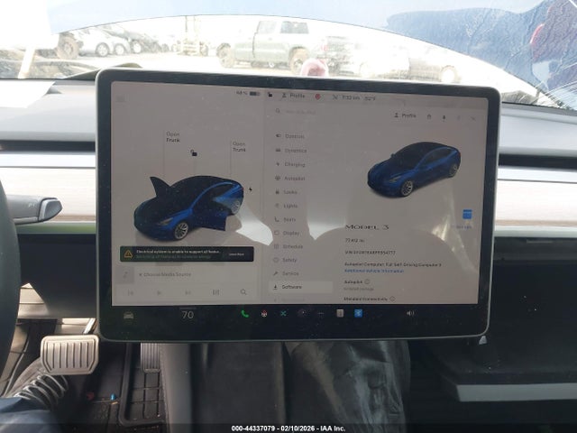 2023 Tesla Model 3 Rear-wheel Drive მანქანა იყიდება აუქციონზე, vin: 5YJ3E1EA8PF654777, აუქციონის ნომერი: 44337079