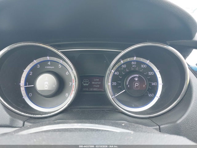 2011 Hyundai Sonata Limited მანქანა იყიდება აუქციონზე, vin: 5NPEC4AC1BH016999, აუქციონის ნომერი: 44337099