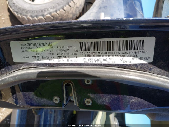 Продаж на аукціоні авто 2014 Ram 2500 Tradesman, vin: 3C6UR5CL8EG218921, номер лоту: 44337239