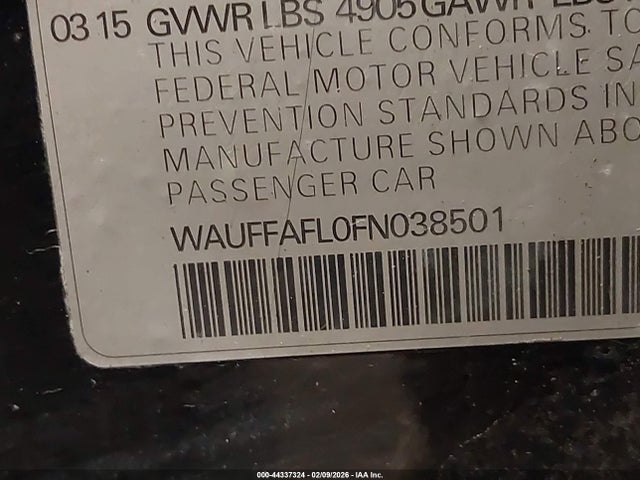 2015 AUDI A4 WAUFFAFL0FN038501 Photo 8