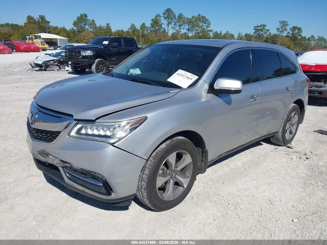 Acura MDX 2015 5FRYD3H26FB011723 Image 2