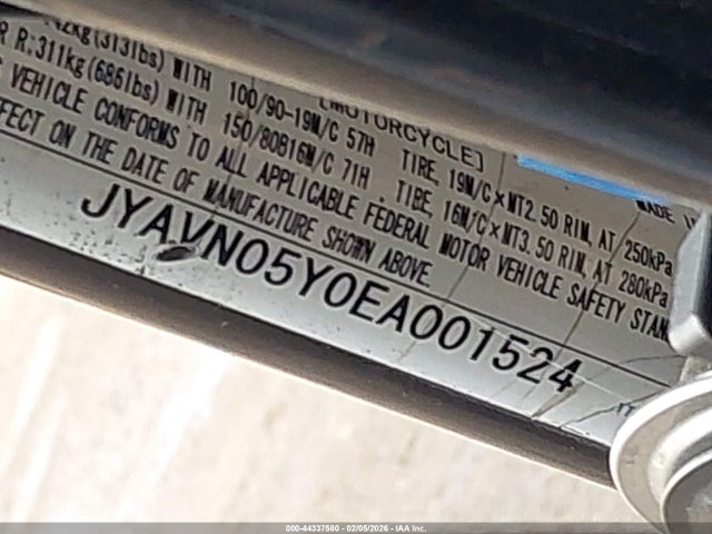 2014 YAMAHA XVS950 JYAVN05Y0EA001524 Photo 9