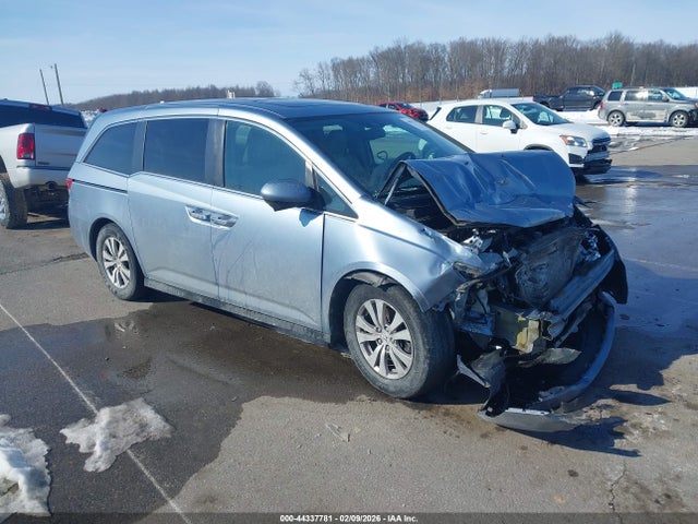 2014 Honda Odyssey Ex-l მანქანა იყიდება აუქციონზე, vin: 5FNRL5H67EB042579, აუქციონის ნომერი: 44337781