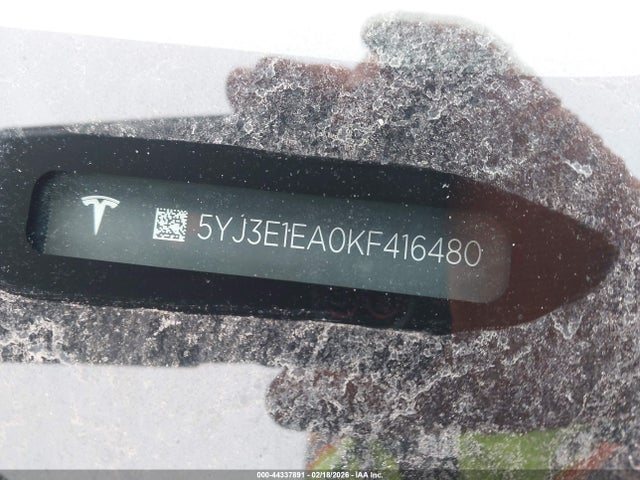Продаж на аукціоні авто 2019 Tesla Model 3, vin: 5YJ3E1EA0KF416480, номер лоту: 44337891