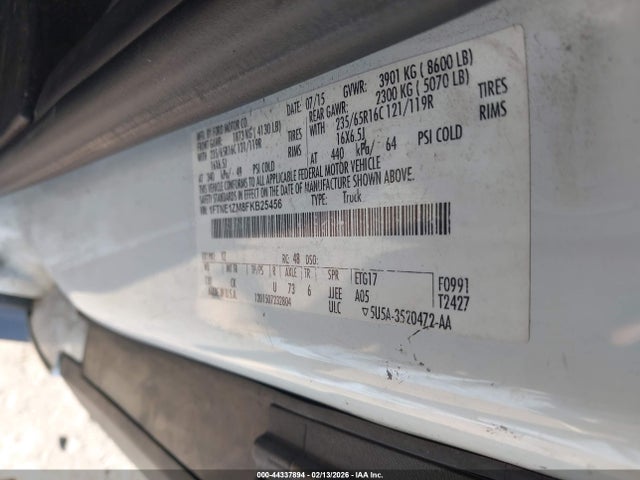 1FTNE1ZM8FKB25456 Ford Transit-150