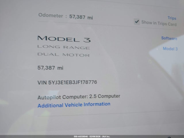 2018 TESLA MODEL 3 5YJ3E1EB3JF178776 Photo 6