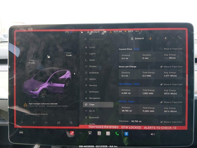 2023 TESLA MODEL Y 7SAYGDEE1PA191983 Photo 6