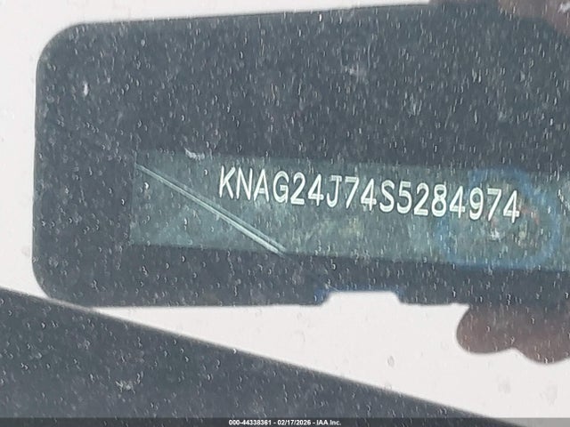 KNAG24J74S5284974 KIA K5 LXS