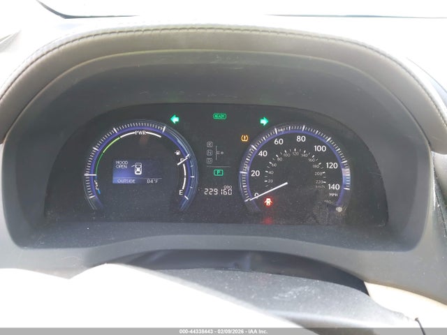 Aukcja sprzedaży 2010 Lexus Hs 250h Premium, vin: JTHBB1BA1A2004822, numer aukcji: 44338443