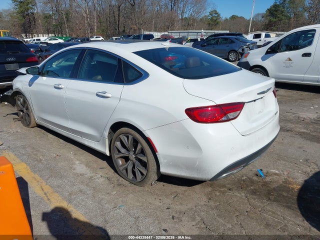 Продажа на аукционе авто 2016 Chrysler 200 C, vin: 1C3CCCCG6GN162490, номер лота: 44338447