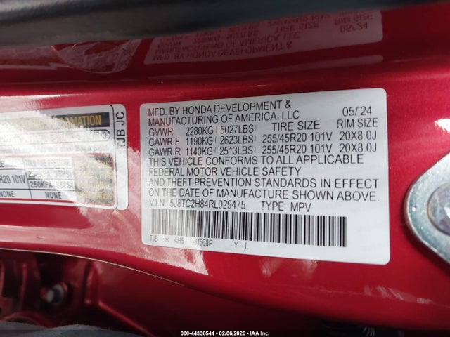 2024 ACURA RDX 5J8TC2H84RL029475 Photo 8
