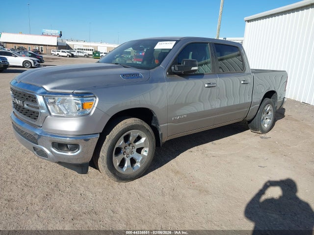 44338551 :رقم المزاد ، 1C6RREFGXNN431445 vin ، 2022 Ram 1500 Big Horn  4x2 5'7 Box مزاد بيع