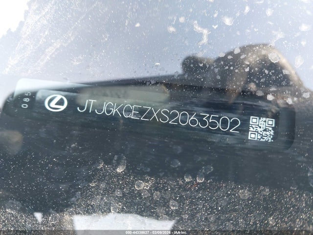 44338627 :رقم المزاد ، JTJGKCEZXS2063502 vin ، 2025 Lexus Nx 350h Premium مزاد بيع