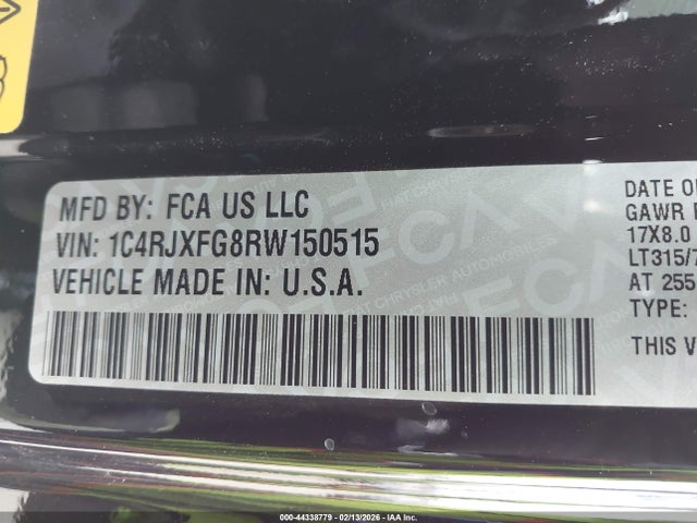 2024 JEEP WRANGLER 1C4RJXFG8RW150515 Photo 8