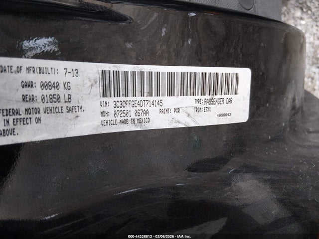 2013 FIAT 500E 3C3CFFGE4DT714145 Photo 8