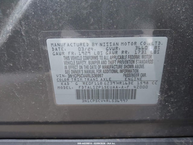2024 NISSAN KICKS 3N1CP5CV4RL536997 Photo 8