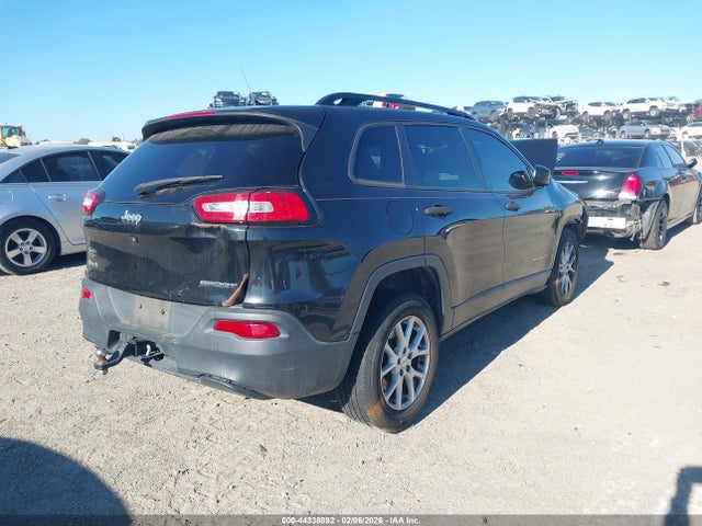 Продажа на аукционе авто 2016 Jeep Cherokee Sport, vin: 1C4PJMAB3GW286632, номер лота: 44338892