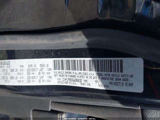 Продажа на аукционе авто 2016 Jeep Cherokee Sport, vin: 1C4PJMAB3GW286632, номер лота: 44338892