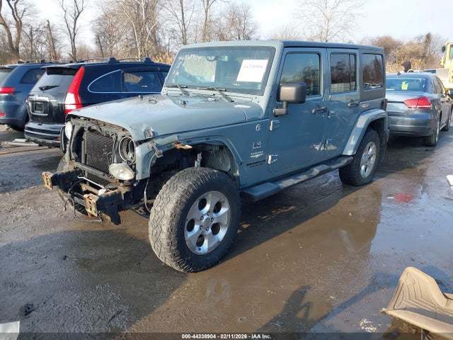 44338904 :رقم المزاد ، 1C4BJWEG0EL104797 vin ، 2014 Jeep Wrangler Unlimited Sahara مزاد بيع