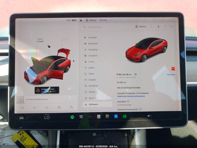Продажа на аукционе авто 2018 Tesla Model 3 Long Range/mid Range, vin: 5YJ3E1EA6JF037689, номер лота: 44339112