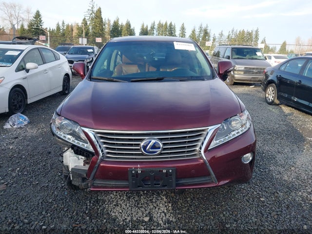 2013 Lexus Rx 450h მანქანა იყიდება აუქციონზე, vin: JTJZB1BA1D2409290, აუქციონის ნომერი: 44339204
