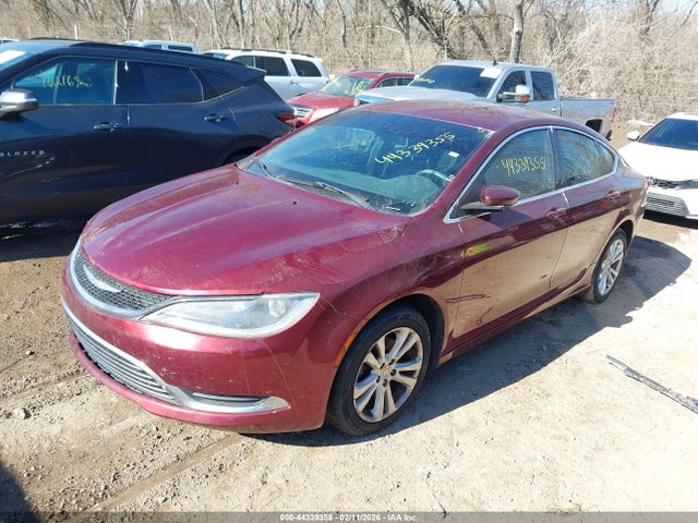 44339355 :رقم المزاد ، 1C3CCCAB6FN711076 vin ، 2015 Chrysler 200 Limited مزاد بيع