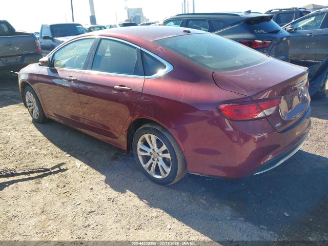 44339355 :رقم المزاد ، 1C3CCCAB6FN711076 vin ، 2015 Chrysler 200 Limited مزاد بيع