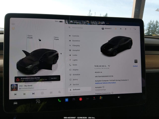 2025 TESLA MODEL Y 7SAYGDED5SF317278 Photo 6