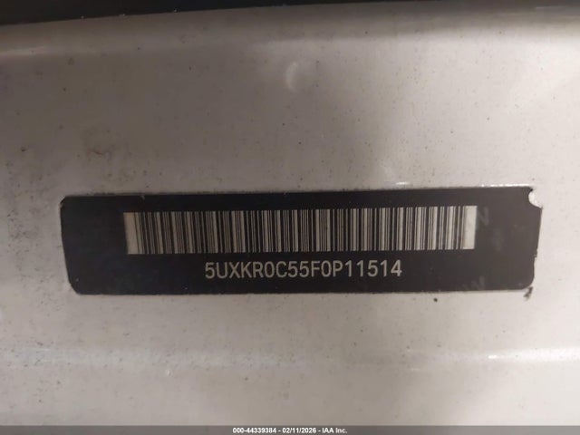 44339384 :رقم المزاد ، 5UXKR0C55F0P11514 vin ، 2015 Bmw X5 Xdrive35i مزاد بيع