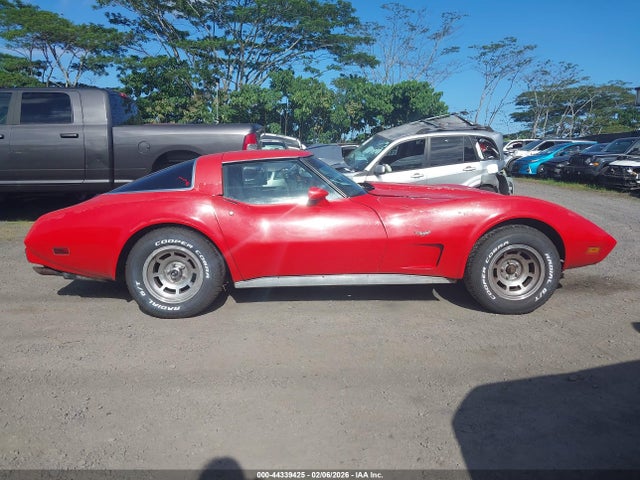 Aukcja sprzedaży 1978 Chevrolet Corvette, vin: 1Z87L8S437013, numer aukcji: 44339425