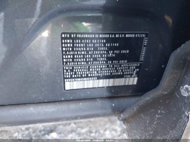 3VVCR7RM0SM056233 Volkswagen Tiguan 2.0t S