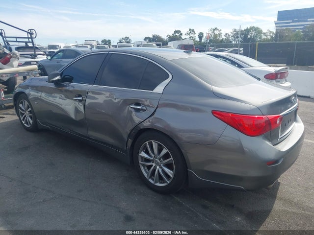 2014 Infiniti Q50 Premium მანქანა იყიდება აუქციონზე, vin: JN1BV7AP2EM686995, აუქციონის ნომერი: 44339503