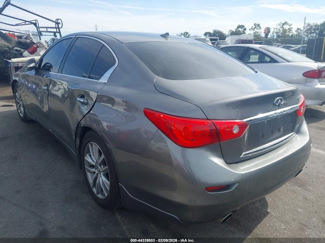2014 Infiniti Q50 Premium მანქანა იყიდება აუქციონზე, vin: JN1BV7AP2EM686995, აუქციონის ნომერი: 44339503