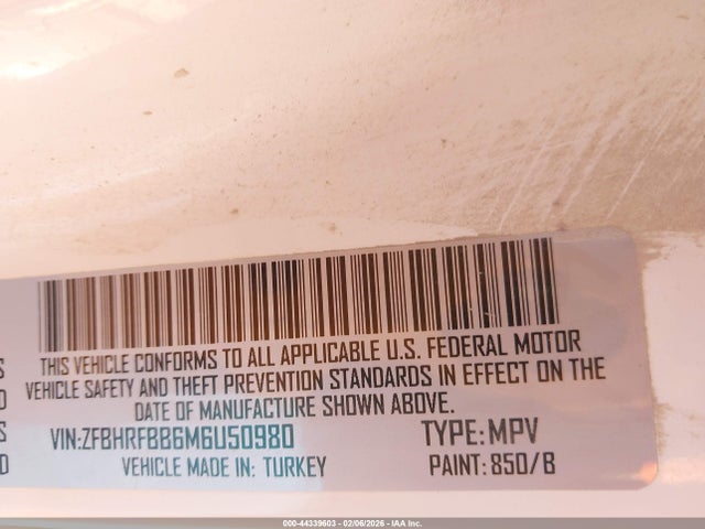 2021 RAM PROMASTER CITY ZFBHRFBB6M6U50980 Photo 8