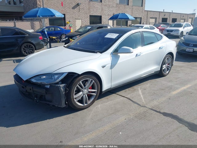 2014 TESLA MODEL S 5YJSA1H17EFP31719 Photo 1