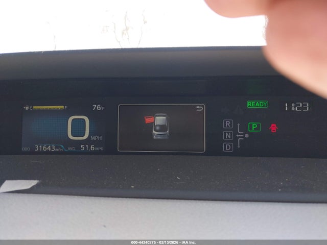 JTDKARFU4H3537274 Toyota Prius Three