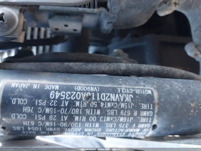 2008 KAWASAKI VN900 JKAVN2D118A023549 Photo 9