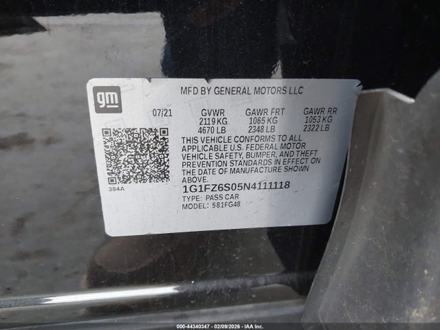 2022 CHEVROLET BOLT EUV 1G1FZ6S05N4111118 Photo 8