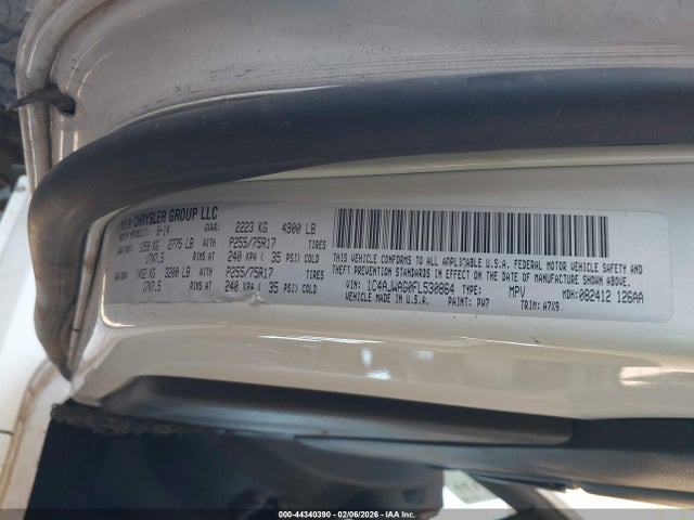 2015 JEEP WRANGLER 1C4AJWAG0FL530864 Photo 8