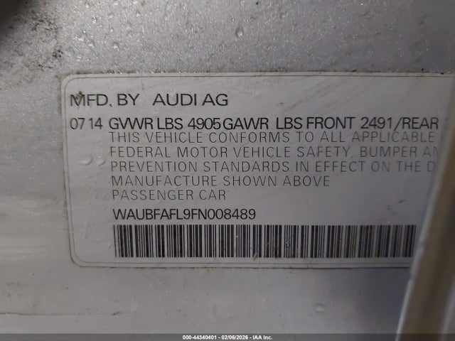 2015 AUDI A4 WAUBFAFL9FN008489 Photo 8