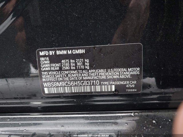 2017 BMW M3 WBS8M9C56H5G83710 Photo 8