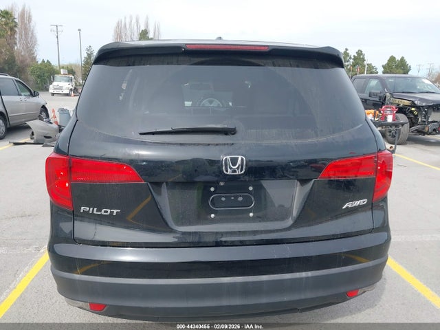 5FNYF6H56GB123169 Honda Pilot Ex-l