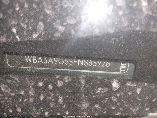 WBA3A9G55FNS65926 BMW 335i
